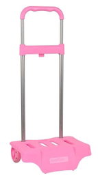 Safta Chariot Porte-sac Rose Clair 30x23x85 cm
