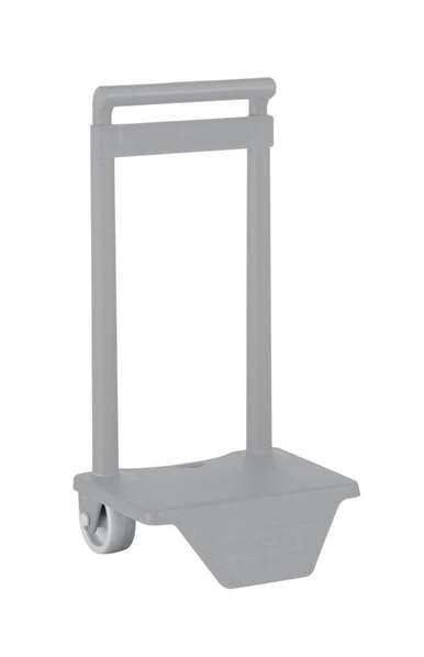 Safta Pant.877C Chariot de maternelle pliable en argent, Recommandé 3 ans, Jeu d'imitation