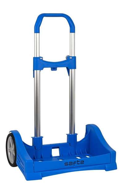 Safta Carro Porta Evolution Azulina P.2395 - Chariot de marche et de jeu pour enfant 3 ans, Bleu