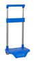 Safta - Chariot porteur de sacs à dos pour enfant, bleu, dimensions 22 x 17 x 67.5 cm