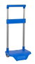 Safta - Chariot porteur de sacs à dos pour enfant, bleu, dimensions 22 x 17 x 67.5 cm