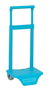 Safta Chariot de garderie turquoise 54 x 18 x 16 cm, recommandé 3 ans
