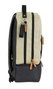 Safta Sac à dos accessoires bébé 30x43x15 cm - Beige et gris foncé - Recommandé 3 ans - Matière Chameleon