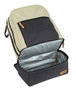 Safta Sac à dos accessoires bébé 30x43x15 cm - Beige et gris foncé - Recommandé 3 ans - Matière Chameleon