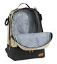 Safta Sac à dos accessoires bébé 30x43x15 cm - Beige et gris foncé - Recommandé 3 ans - Matière Chameleon
