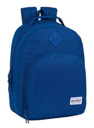 Safta Blackfit8 Sac à Dos Pliable Adapté pour Poussette, Tissu Oxford Polyester 600D, Âge 3 Ans, Bleu Foncé