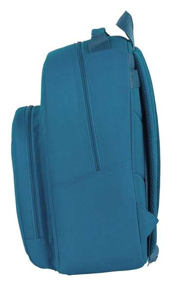 Safta Mochila adapt.carro blackfit8 egeo - Sac à dos adapté à la poussette, polyester 600D, bleu, 3 ans