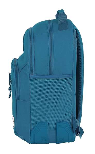 Safta Blackfit8 Egeo - Sac à dos double adapté aux poussettes, polyester 600D, recommandé pour 3 ans, couleur bleu Safta Blackfit8 Egeo - Sac à dos double adapté aux poussettes, polyester 600D, recommandé pour 3 ans, couleur bleu