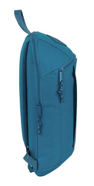 Safta Mini sac à dos pour enfant Egeo Blackfit8 - Polyester 600D - Bleu, Recommandé 3 ans