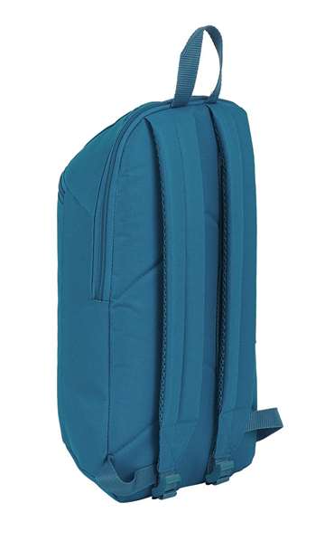 Safta Mini sac à dos pour enfant Egeo Blackfit8 - Polyester 600D - Bleu, Recommandé 3 ans