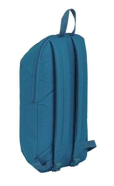 Safta Mini sac à dos pour enfant Egeo Blackfit8 - Polyester 600D - Bleu, Recommandé 3 ans