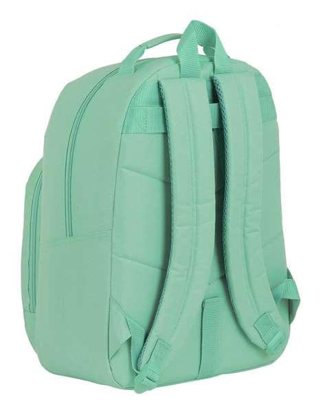 Safta Blackfit8 Sac à dos adapté pour chariot de course, couleur turquoise, polyester 600D Safta Blackfit8 Sac à dos adapté pour chariot de course, couleur turquoise, polyester 600D