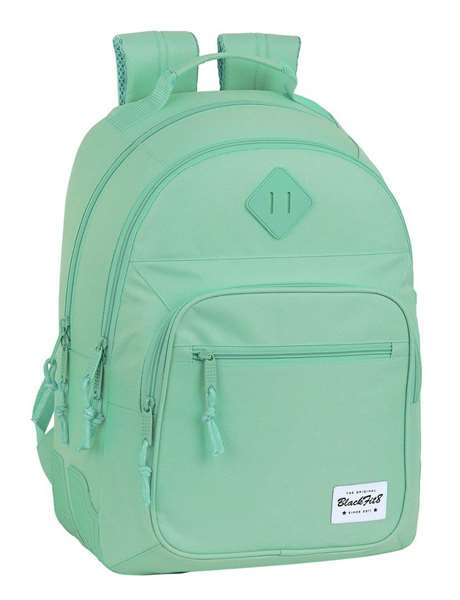 Safta - Sac à dos duo pour chariot Blackfit8 turquoise - 600D polyester - Dès 3 ans