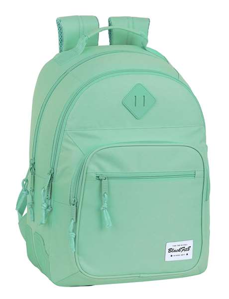 Safta - Sac à dos duo pour chariot Blackfit8 turquoise - 600D polyester - Dès 3 ans