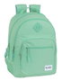 Safta - Sac à dos duo pour chariot Blackfit8 turquoise - 600D polyester - Dès 3 ans