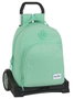 Safta Moch 305+carro evolution blackfit8 turquesa - Sac à dos à roulettes pour enfant de 3 à 13 ans - Version espagnole