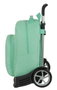 Safta Moch 305+carro evolution blackfit8 turquesa - Sac à dos à roulettes pour enfant de 3 à 13 ans - Version espagnole
