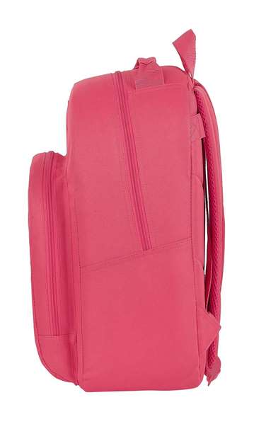 Safta Blackfit8 - Sac à dos pour enfants adaptable à la poussette, en polyester 600D, couleur fraise, 3 ans