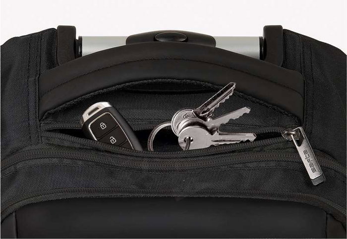 Safta Business Valise Portative 15,6 Pouces avec Support pour Tablette et USB - 47,5 x 37 x 21 cm en Nylon 900D et Cuir PVC