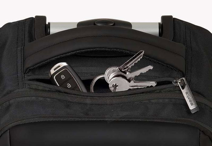 Safta Business Valise Portative 15,6 Pouces avec Support pour Tablette et USB - 47,5 x 37 x 21 cm en Nylon 900D et Cuir PVC