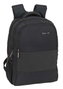 Safta Business - Sac à dos portable 15,6 pouces avec compartiment pour tablette et port USB pour ordinateur portable, nylon 900D - Noir