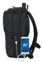 Safta Business - Sac à dos portable 15,6 pouces avec compartiment pour tablette et port USB pour ordinateur portable, nylon 900D - Noir