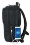 Safta Business - Sac à dos portable 15,6 pouces avec compartiment pour tablette et port USB pour ordinateur portable, nylon 900D - Noir