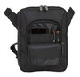 Safta Bandolera Business - Sac bandoulière pour tablette 10,6" (900D Nylon + Cuir PVC, Noir)