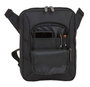 Safta Bandolera Business - Sac bandoulière pour tablette 10,6" (900D Nylon + Cuir PVC, Noir)