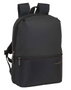 Safta Sac à dos pour ordinateur portable 14,1 pouces Business, Noir, Nylon 900D + PVC Cuir
