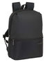 Safta Sac à dos pour ordinateur portable 14,1 pouces Business, Noir, Nylon 900D + PVC Cuir