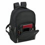 Safta SAFA Sacoche Ordinateur Portable 14,1 Pouces Affaires, Nylon 900D et Cuir PVC, Noir