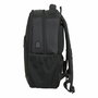 Safta SAFA Sacoche Ordinateur Portable 14,1 Pouces Affaires, Nylon 900D et Cuir PVC, Noir