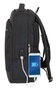 Safta Business - Sac à dos portable 15,6 pouces avec compartiment pour tablette et port USB pour ordinateur portable, nylon 900D - Noir