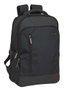 Safta Business - Sac à dos portable 15,6 pouces avec compartiment pour tablette et port USB pour ordinateur portable, nylon 900D - Noir