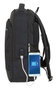 Safta Business - Sac à dos portable 15,6 pouces avec compartiment pour tablette et port USB pour ordinateur portable, nylon 900D - Noir