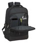 Safta Business - Sac à dos portable 15,6 pouces avec compartiment pour tablette et port USB pour ordinateur portable, nylon 900D - Noir