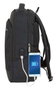 Safta Business - Sac à dos portable 15,6 pouces avec compartiment pour tablette et port USB pour ordinateur portable, nylon 900D - Noir