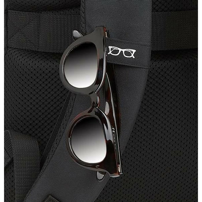Safta Business - Sac à dos portable 15,6 pouces avec compartiment pour tablette et port USB pour ordinateur portable, nylon 900D - Noir