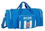 Safta - Sac de sport RCD Espanyol 55 x 26 x 27 cm - Polyester 600D - Blanc et bleu