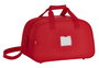 Safta Sac de sport Real Sporting de Gijon Rouge 40x24x23 cm en polyester 600D pour enfant