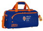Safta Bolsa deporte - Sac de sport de basket Valencia - Polyester 600D - 50x25x25 cm - Couleurs Bleu et Orange - Enfants 3 ans