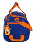 Safta Bolsa deporte - Sac de sport de basket Valencia - Polyester 600D - 50x25x25 cm - Couleurs Bleu et Orange - Enfants 3 ans