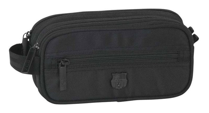 Safta Sacoche à accessoires portable F.C. Barcelona, dimensions 21 x 8 x 10 cm, en nylon 900D, couleur noire