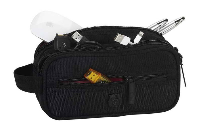 Safta Sacoche à accessoires portable F.C. Barcelona, dimensions 21 x 8 x 10 cm, en nylon 900D, couleur noire