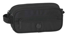 Safta Sacoche à accessoires portable F.C. Barcelona, dimensions 21 x 8 x 10 cm, en nylon 900D, couleur noire