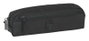 Safta Portatodo Ovalado avec Poche F.C.Barce - Porte-tout de Voyage pour Enfant (21x6x4 cm) en Polyester Renforcé, Couleur Noir, pour 3 Ans