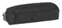 Safta Portatodo Ovalado avec Poche F.C.Barce - Porte-tout de Voyage pour Enfant (21x6x4 cm) en Polyester Renforcé, Couleur Noir, pour 3 Ans