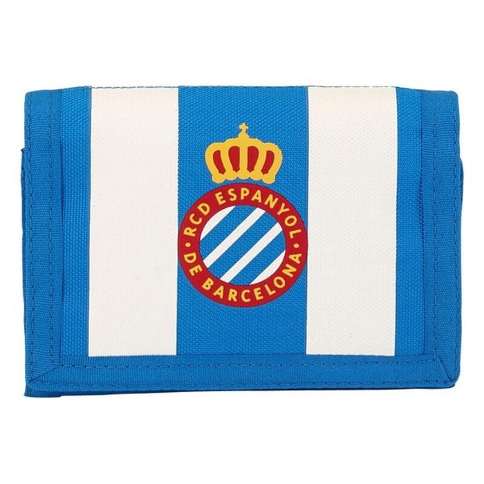 Portefeuille RCD Espanyol Bleu Blanc Portefeuille RCD Espanyol Bleu Blanc