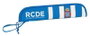 Safta Rcd Espanyol Porte-flûtes pour enfants, 37 x 8 x 2 cm, polyester 600D, blanc et bleu